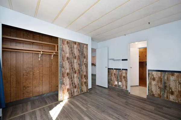 a bathroom with a sink double vanity and a mirror