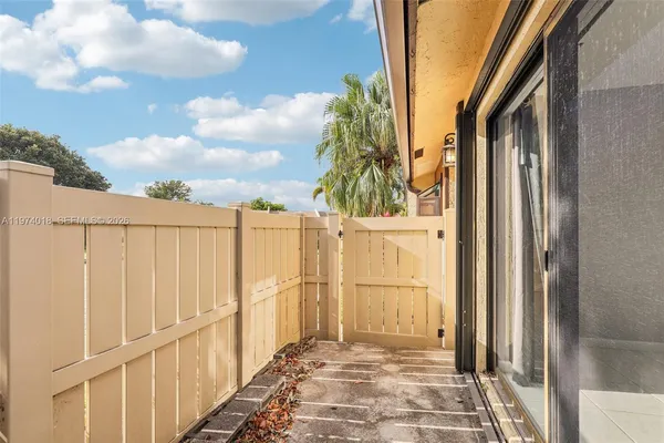 a view of a house with a window
