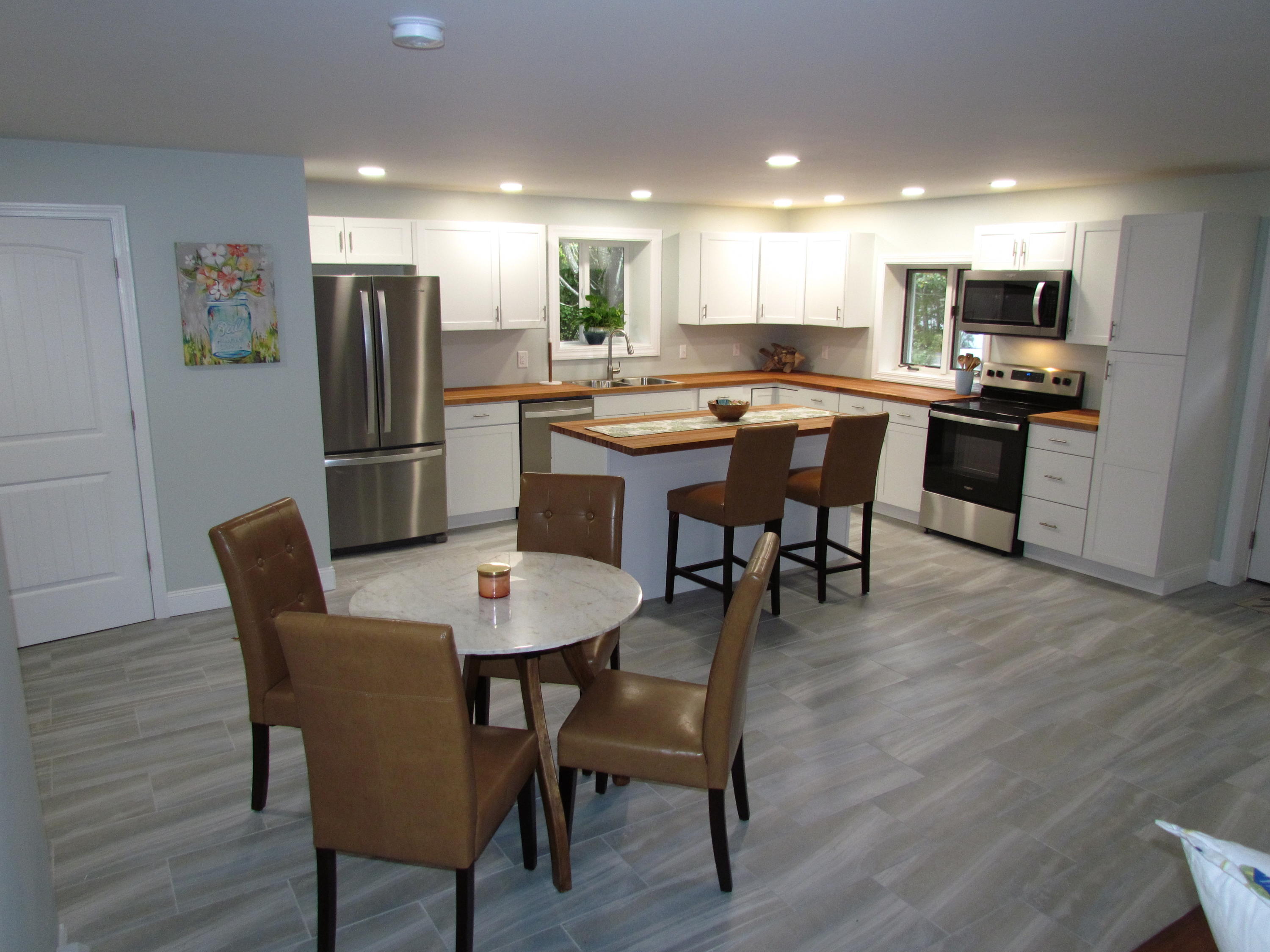 800 Main Road Westport Island, ME 04578 - Photo 10 of 42 Fully applianced Stainless Steel Kitchen