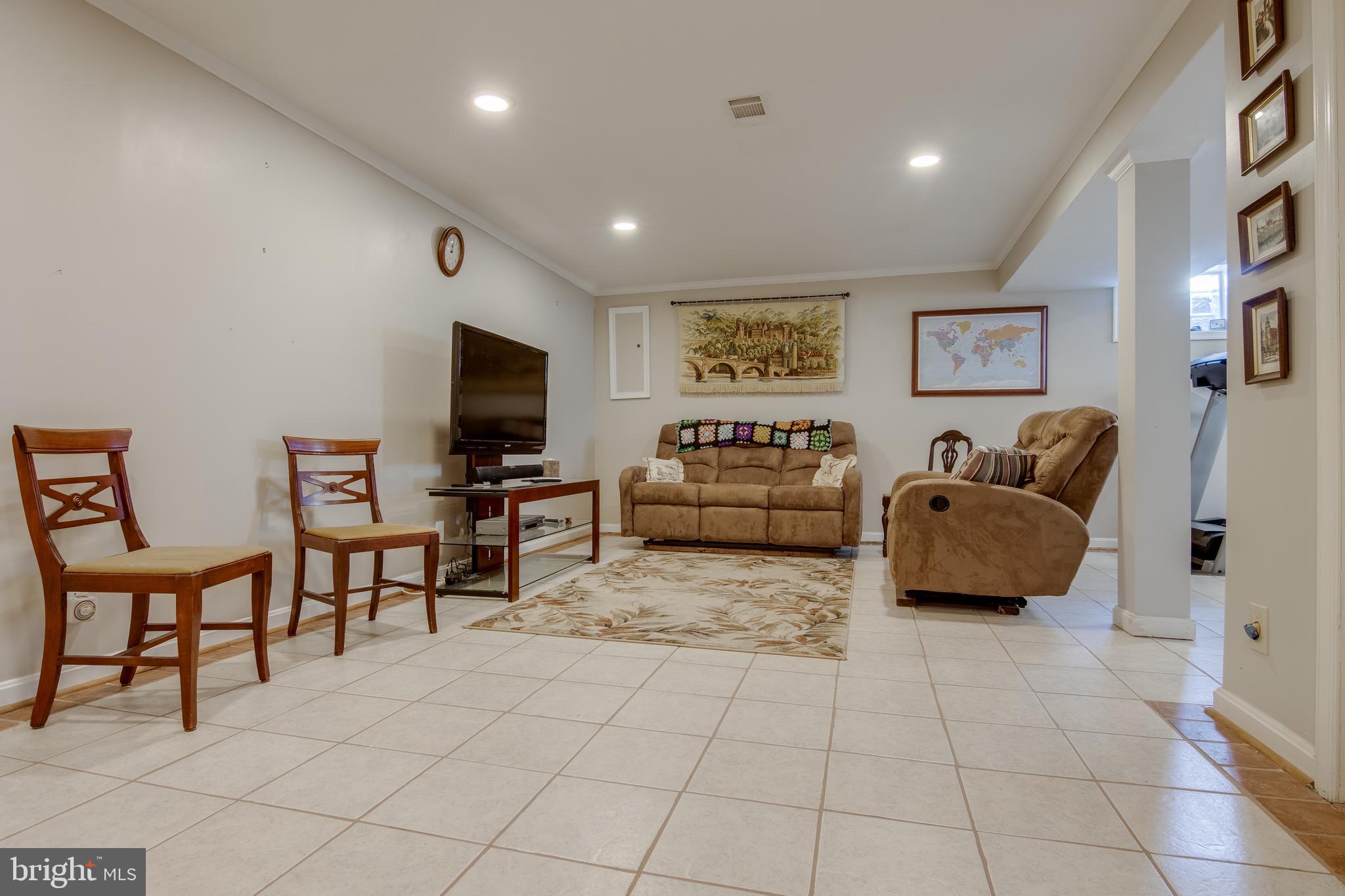 5 Tulip Tree Court Baltimore, MD 21221 - Photo 26 of 40 Ceramic tile floors & recessed lighting