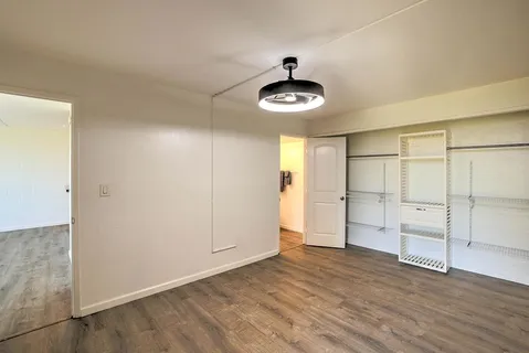 wooden floor in an empty room