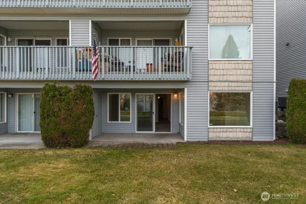 a front view of a house having yard