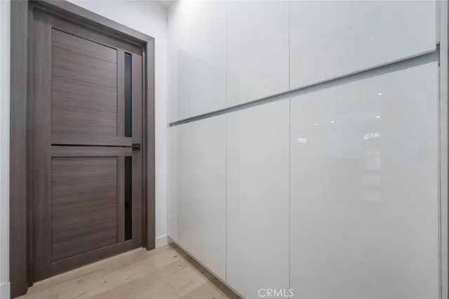 a view of front door