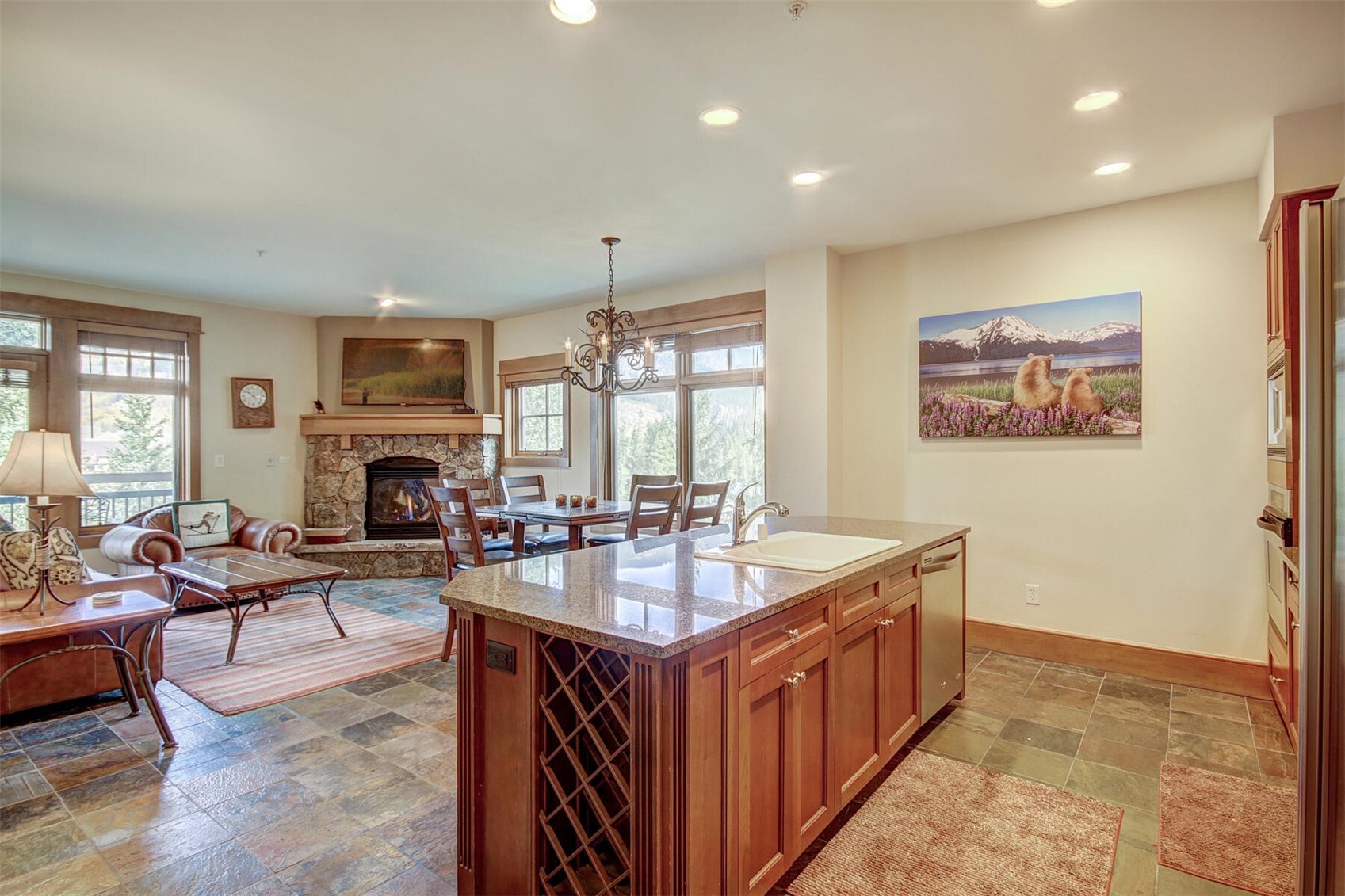 280 Trailhead Drive, Unit 3039 Keystone, CO 80435 - Photo 11 of 38 a kitchen with sink and cabinets
