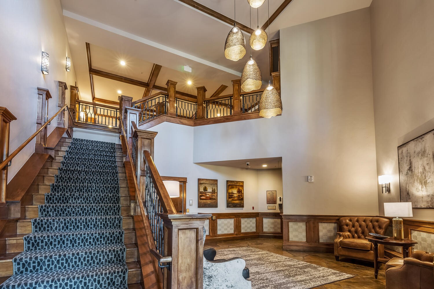 280 Trailhead Drive, Unit 3039 Keystone, CO 80435 - Photo 36 of 38 a view of a livingroom with furniture and staircase