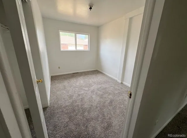 a view of hallway with window