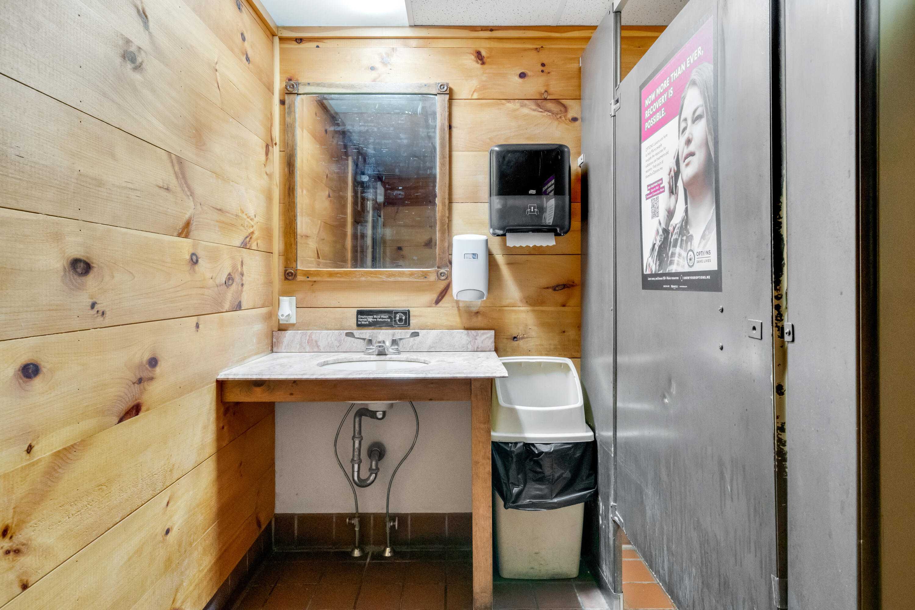 56 Main Street Harrison, ME 04040 - Photo 75 of 83 Men's Bathroom