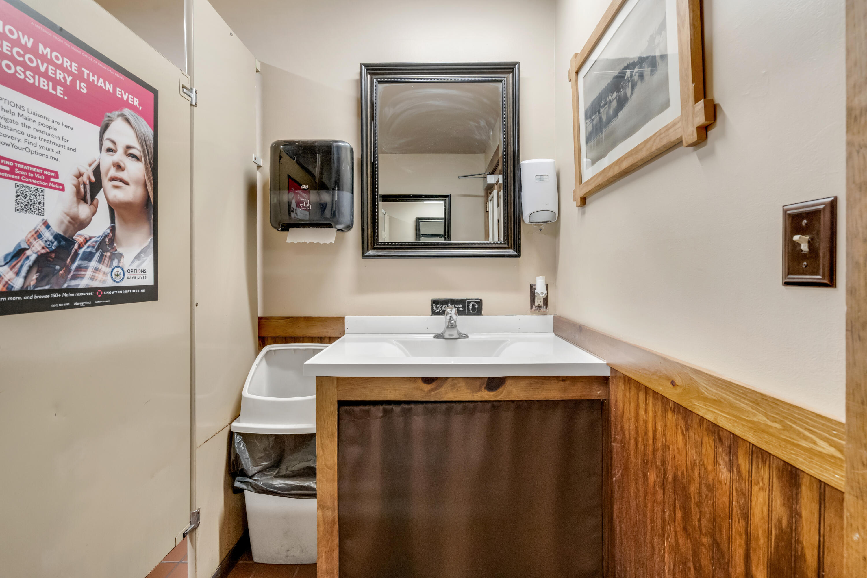 56 Main Street Harrison, ME 04040 - Photo 77 of 83 Women's Bathroom