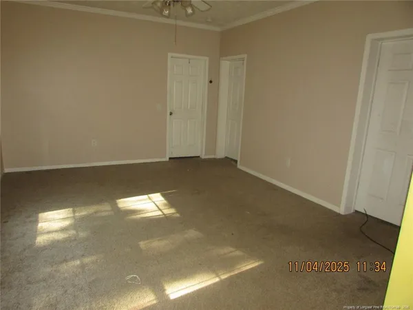 a view of empty room