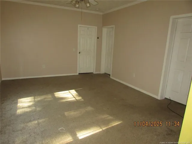 a view of empty room