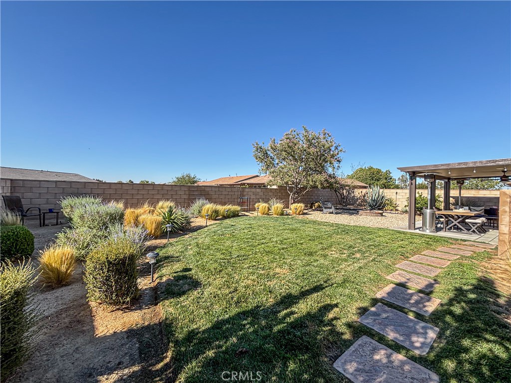3345 James Court Lancaster, CA 93535 - Photo 29 of 29 a view of a yard with an outdoor space