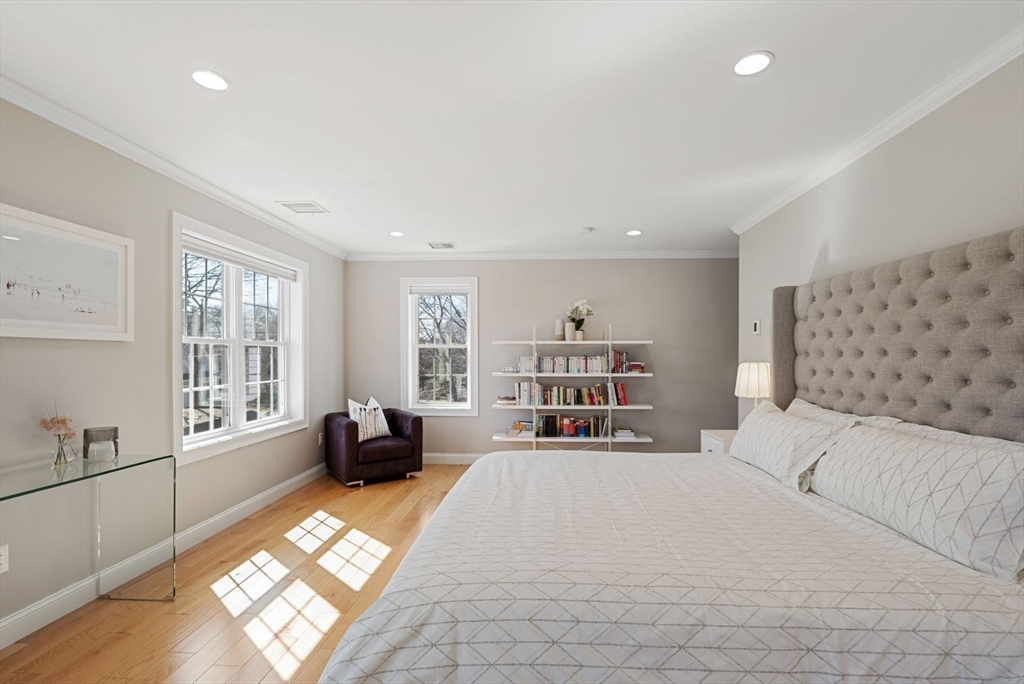 7 Hayes Road Hingham, MA 02043 - Photo 13 of 34 a large bedroom with a bed and a couch