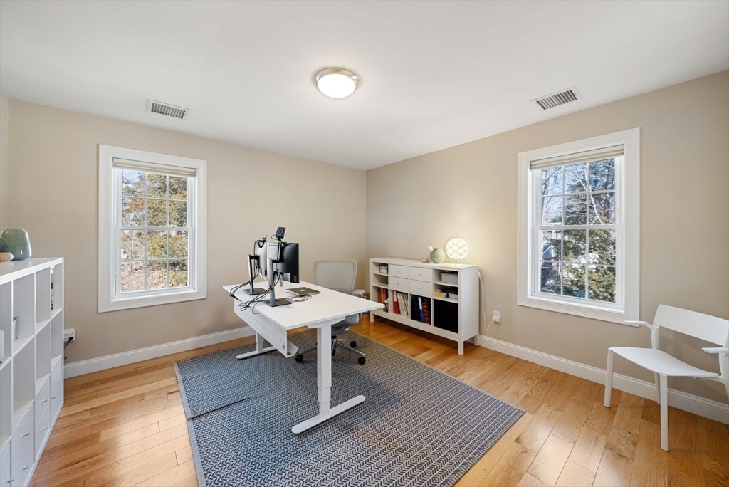 7 Hayes Road Hingham, MA 02043 - Photo 20 of 34 a workspace with wooden floor