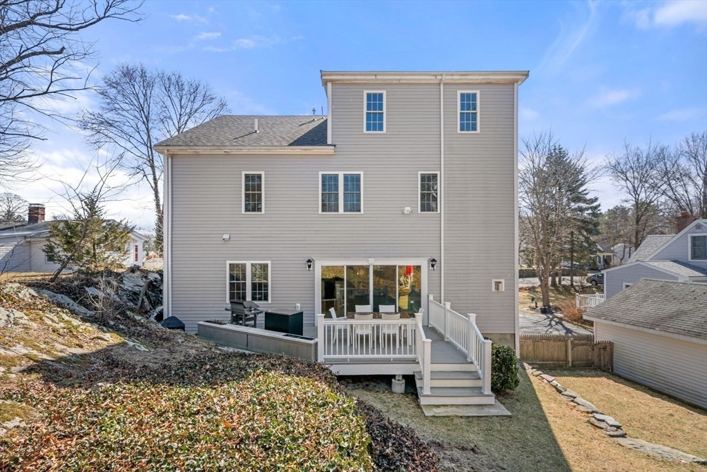 7 Hayes Road Hingham, MA 02043 - Photo 30 of 34 a view of a house with a patio