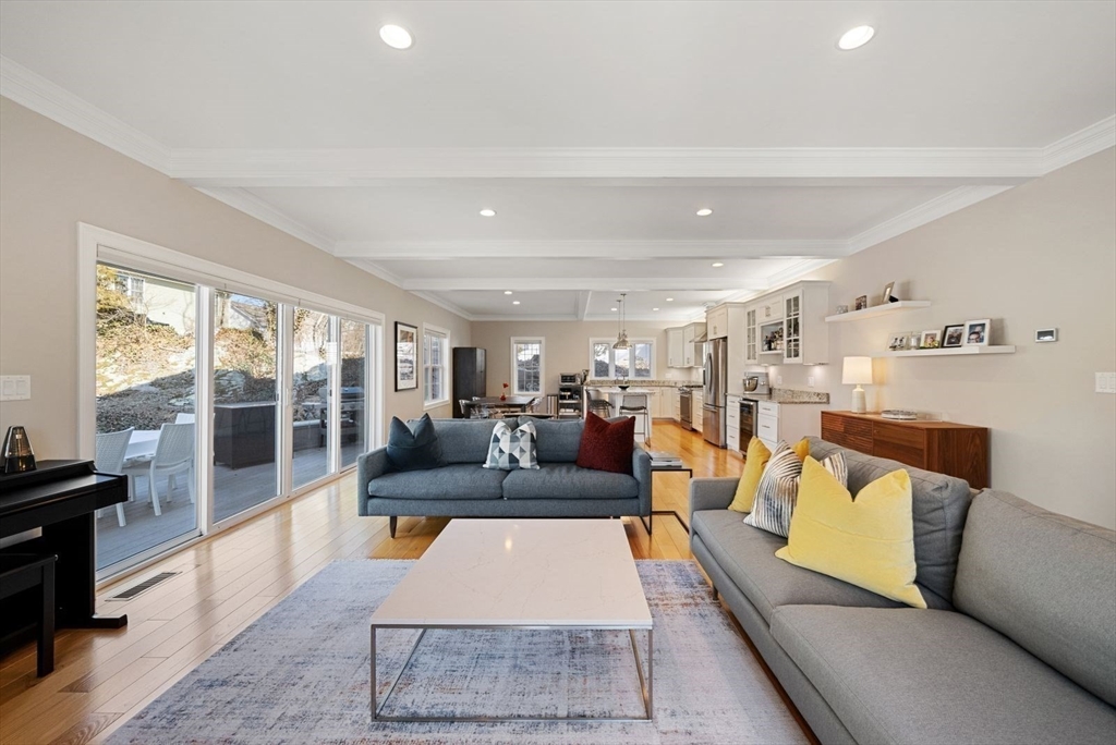 7 Hayes Road Hingham, MA 02043 - Photo 7 of 34 a living room with furniture and a large window