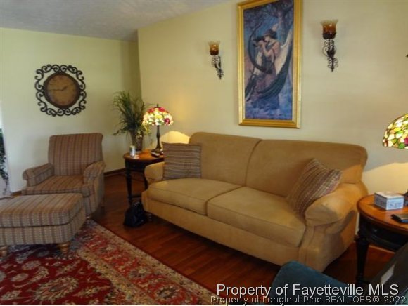 6400 Faircloth Bridge Road Stedman, NC 28391 - Photo 4 of 19 a living room with furniture and a rug