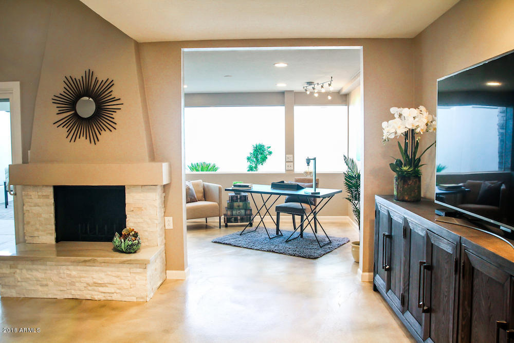2504 East Osborn Road Phoenix, AZ 85016 - Photo 23 of 53 Office with Fireplace