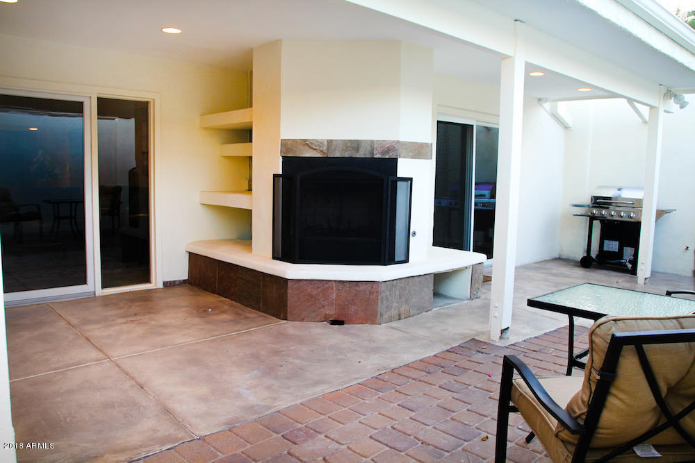 2504 East Osborn Road Phoenix, AZ 85016 - Photo 46 of 53 Patio Gas FIreplace