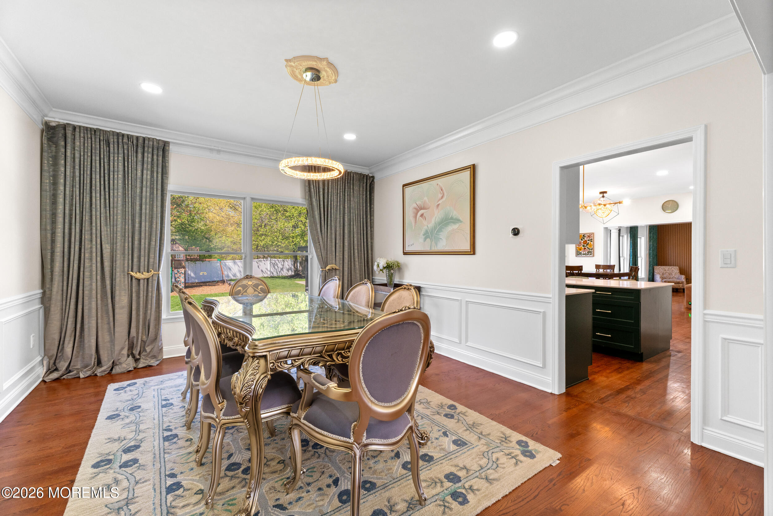 104 Autumn Road Matawan, NJ 07747 - Photo 10 of 64 a view of a dining room with furniture window and wooden floor