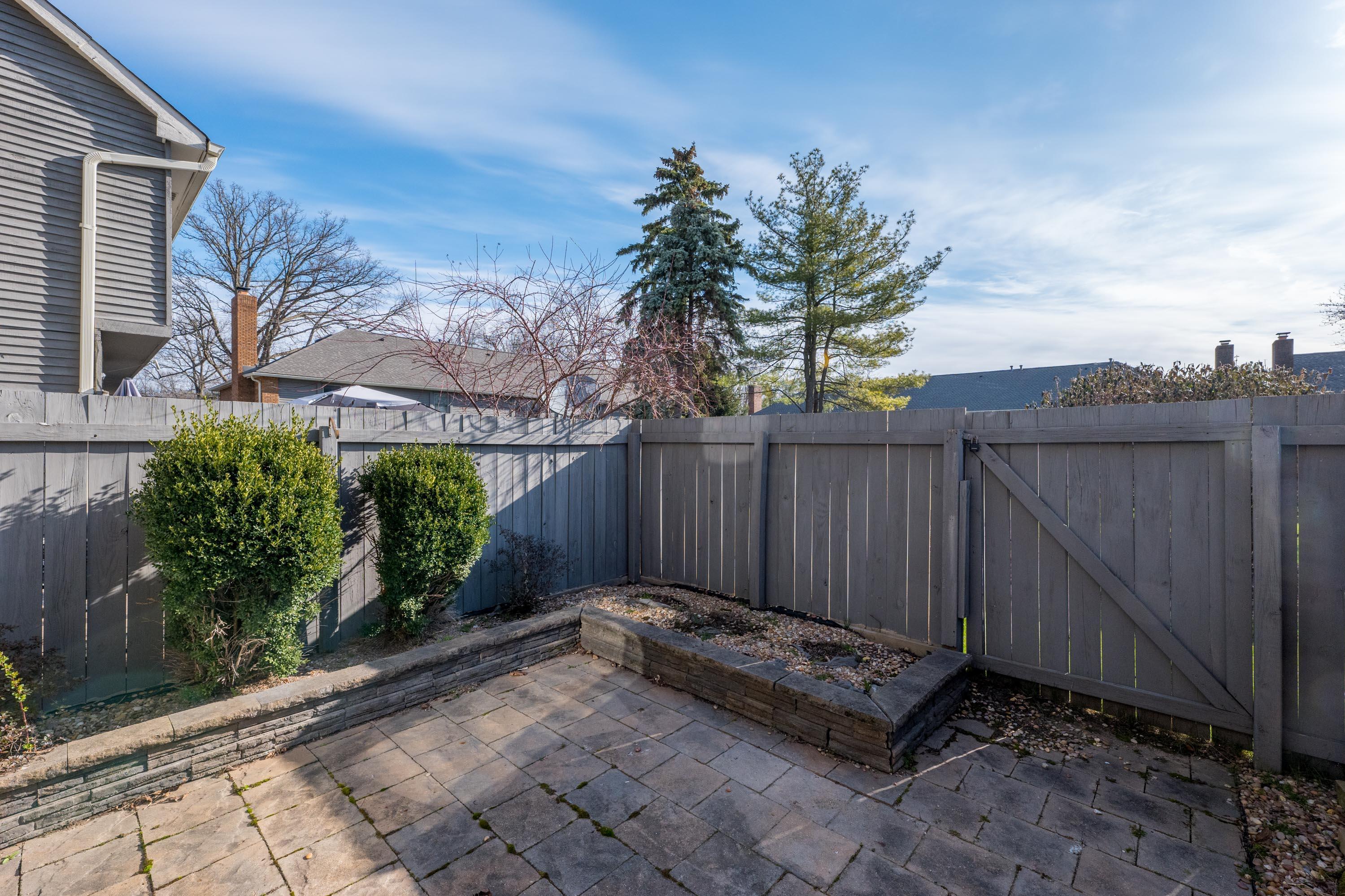 7762 Sawmill Road Dublin, OH 43016 - Photo 36 of 38 Private enclosed patio