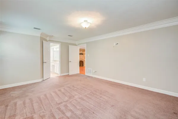 a view of empty room