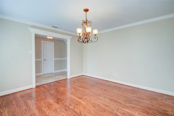 wooden floor in an empty room