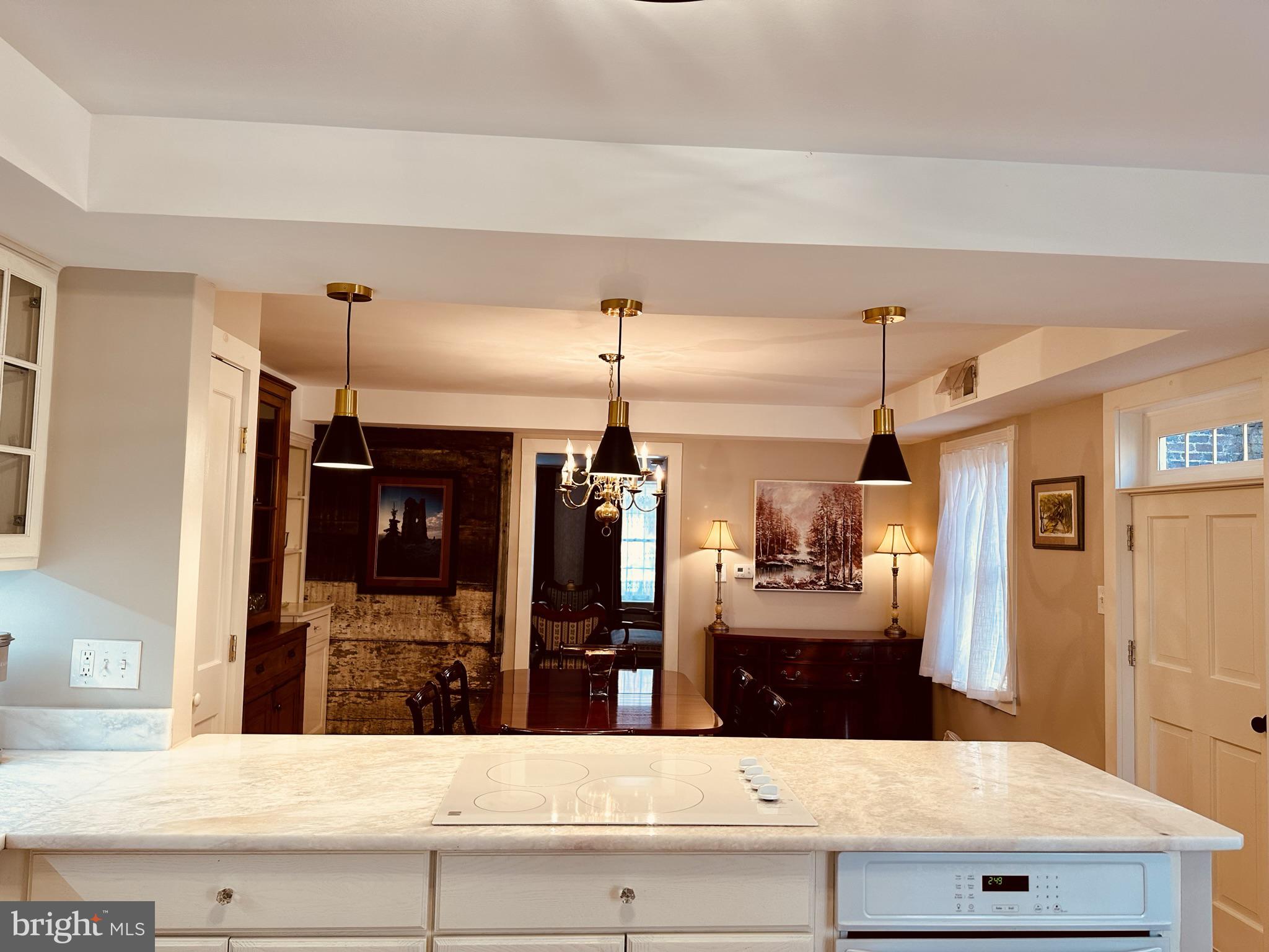 1627 Aliceanna Street Baltimore, MD 21231 - Photo 20 of 60 a view of a kitchen with kitchen island stainless steel appliances and wooden floor