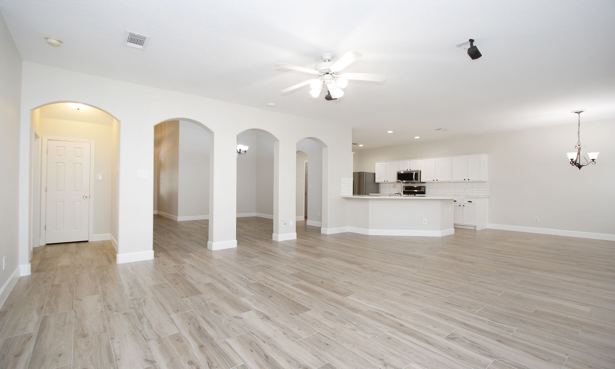 27131 Sunset Pines Drive Spring, TX 77373 - Photo 44 of 44 a view of a kitchen with wooden floor and a kitchen
