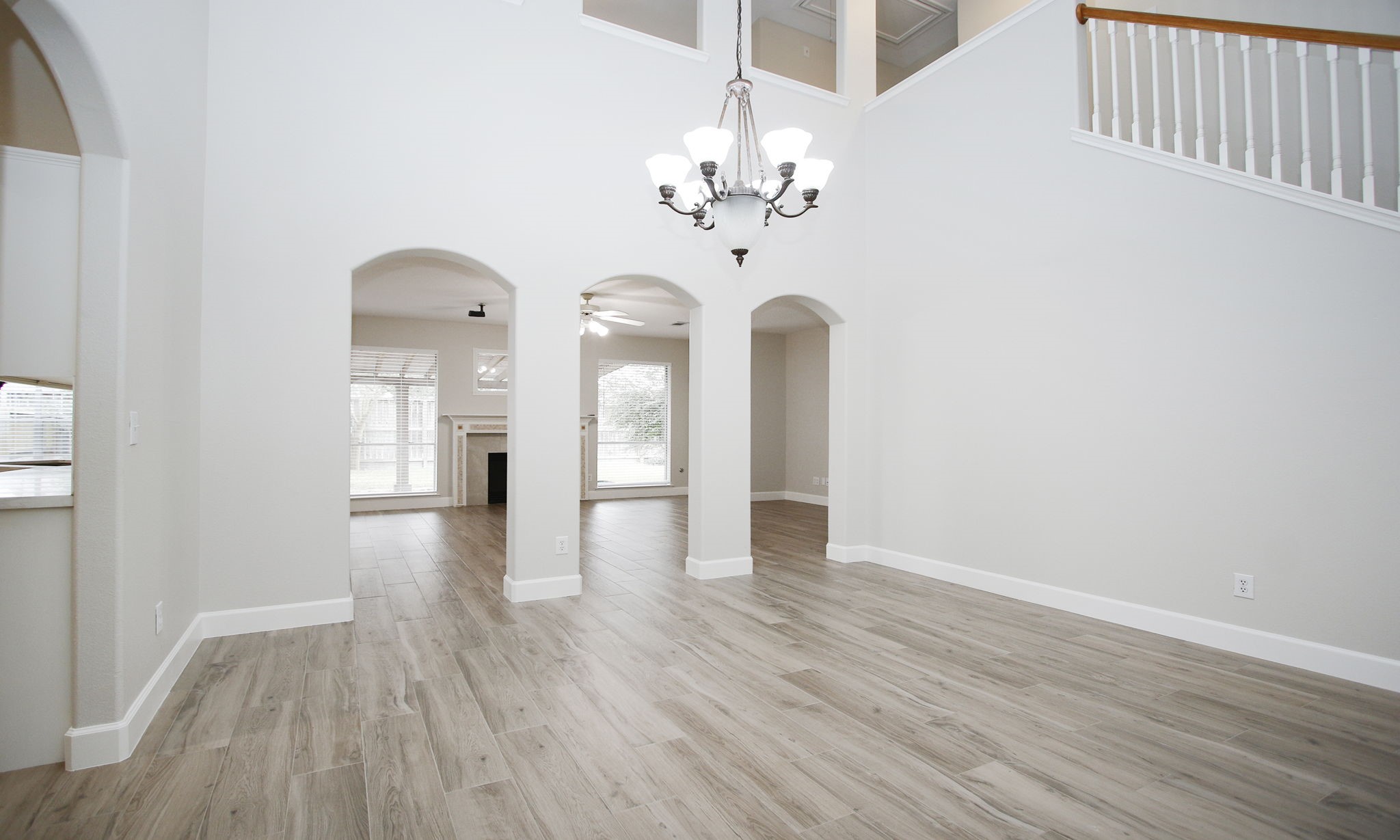 27131 Sunset Pines Drive Spring, TX 77373 - Photo 10 of 44 a view interior of the house with wooden floor
