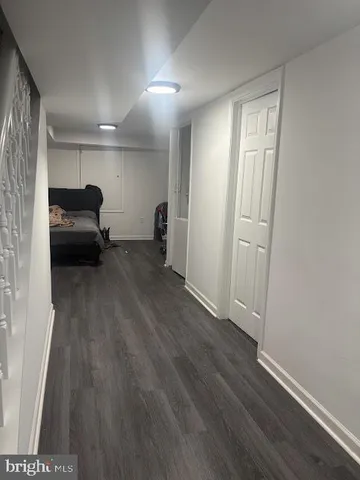 a view of livingroom with furniture and wooden floor