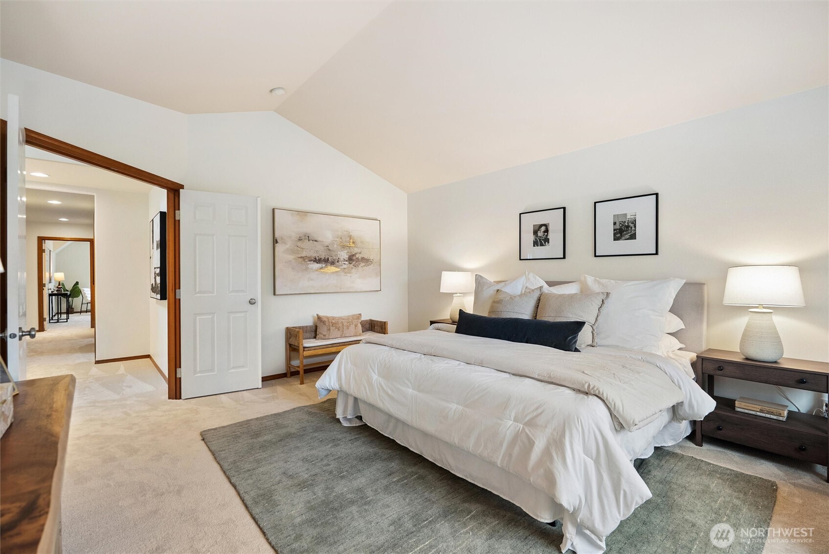 18722 3rd Avenue West Bothell, WA 98012 - Photo 18 of 35 a spacious bedroom with a bed and a couch