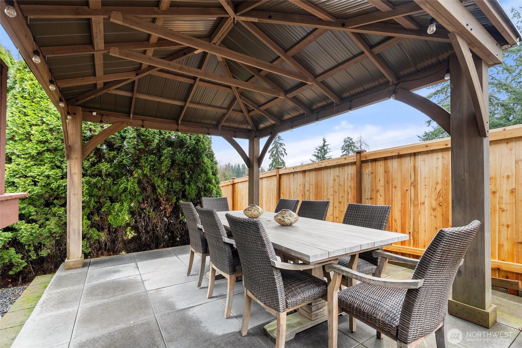 18722 3rd Avenue West Bothell, WA 98012 - Photo 31 of 35 a patio with a table and chairs