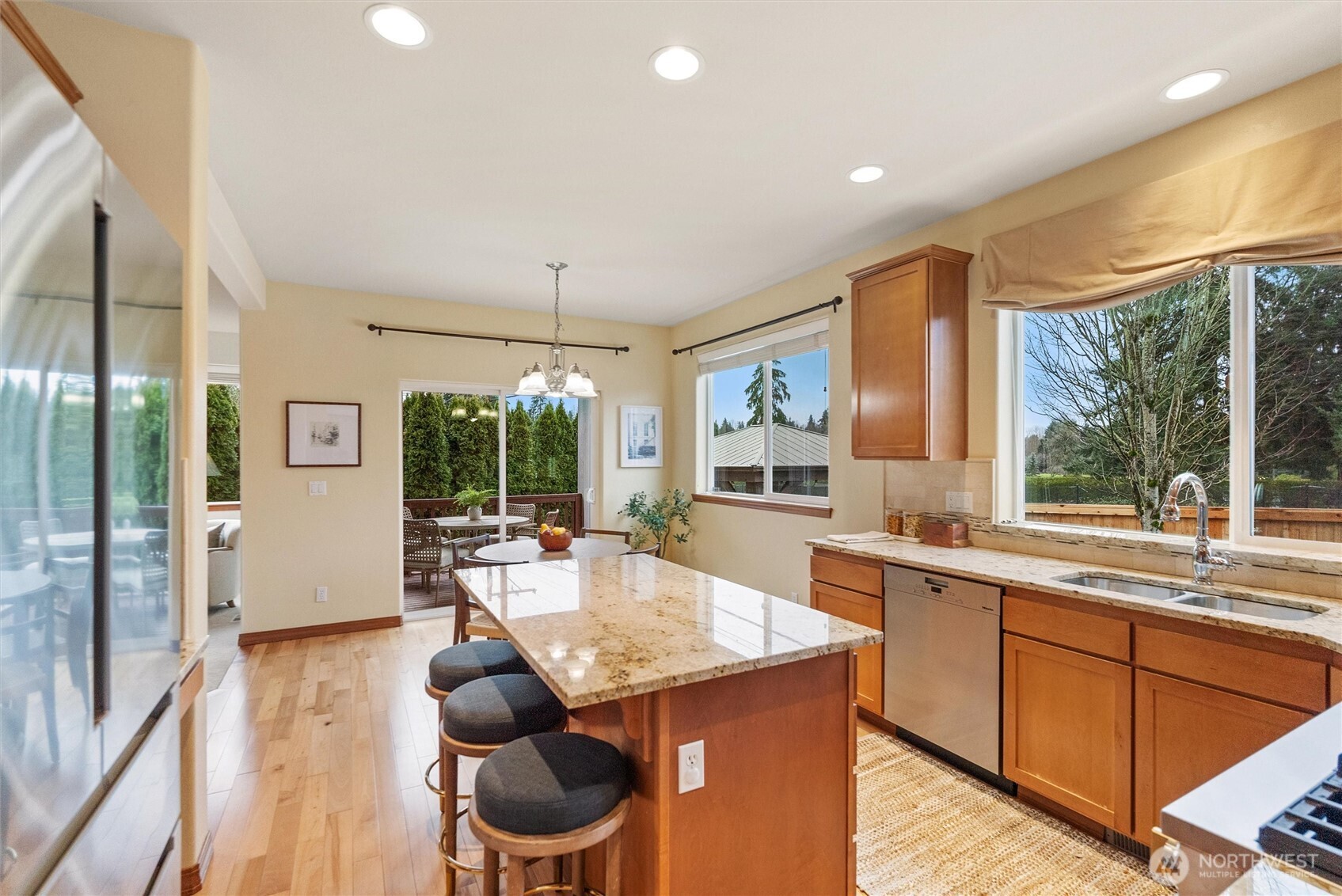 18722 3rd Avenue West Bothell, WA 98012 - Photo 9 of 35 a large kitchen with lots of counter space and a large window