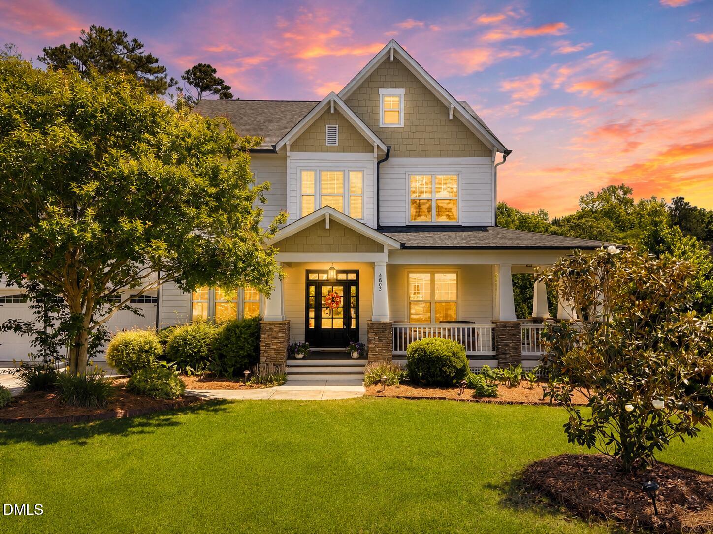 4603 Brighton Ridge Drive Apex, NC 27539 - Photo 1 of 66 Dusk