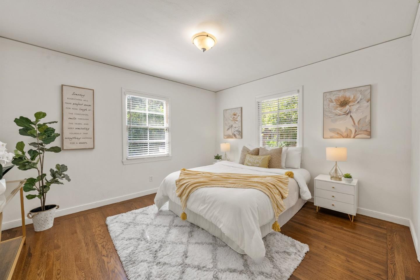 410 Fulton Road San Mateo, CA 94402 - Photo 24 of 49 a spacious bedroom with a bed and a window