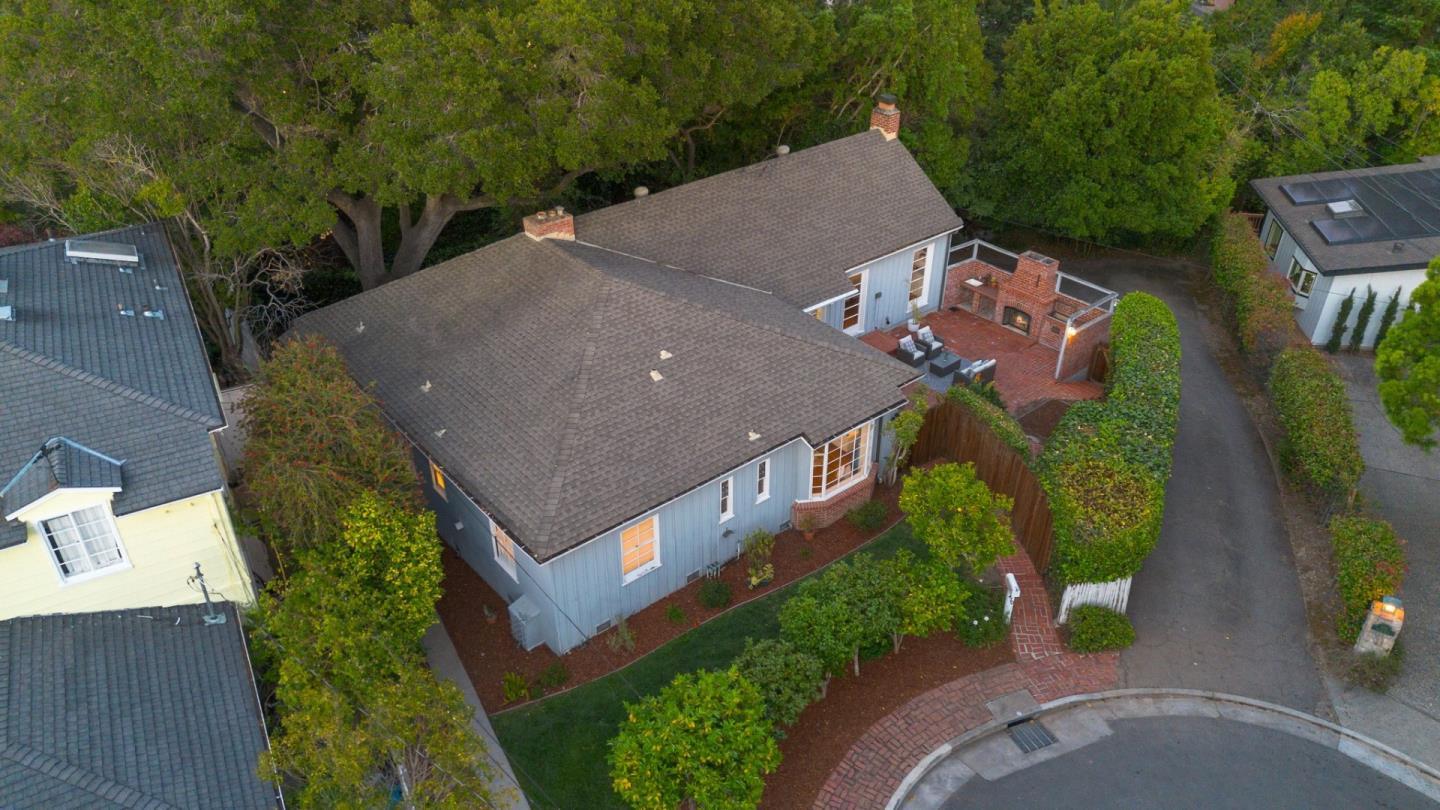 410 Fulton Road San Mateo, CA 94402 - Photo 4 of 49 an aerial view of a house with a yard