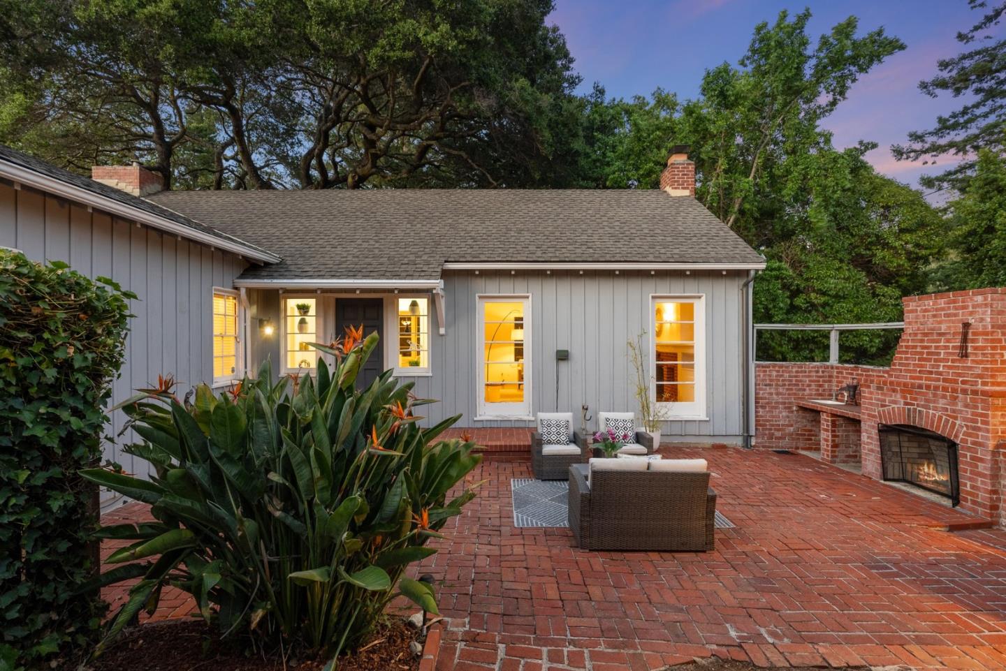 410 Fulton Road San Mateo, CA 94402 - Photo 7 of 49 a view of a house with backyard sitting area and garden