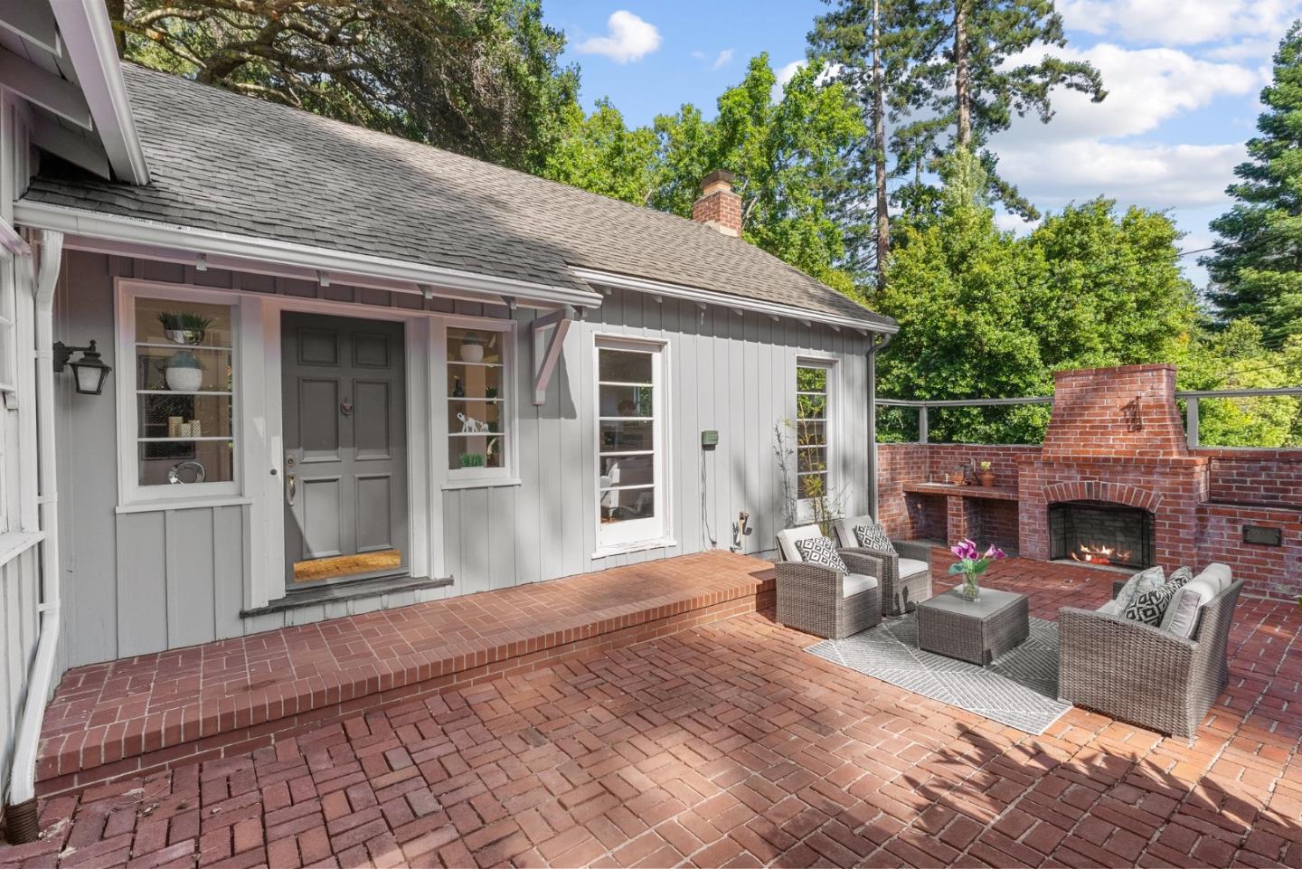 410 Fulton Road San Mateo, CA 94402 - Photo 10 of 49 a front view of a house with patio