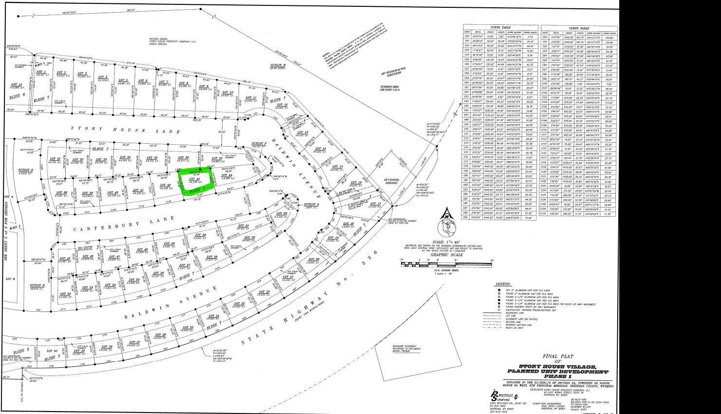 Lane Sheridan, WY 82801 - Photo 62 of 62 Block 7 Lot 43