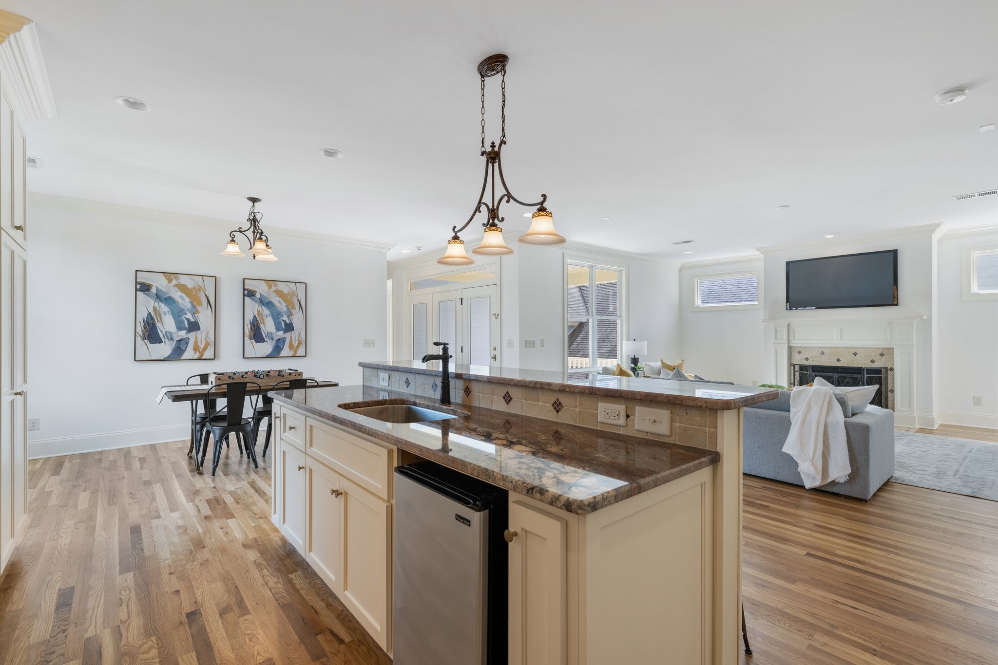 2019 Tabitha Drive Franklin, TN 37064 - Photo 41 of 69 a kitchen with sink and center island