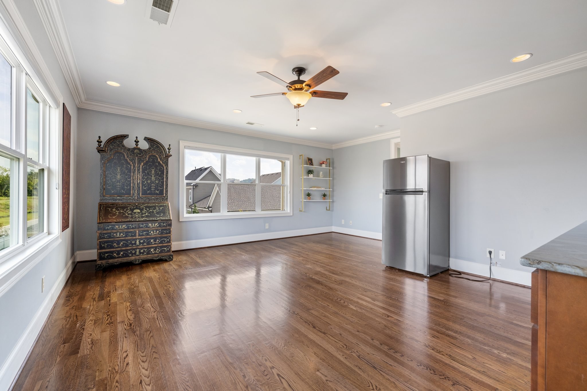 2019 Tabitha Drive Franklin, TN 37064 - Photo 49 of 69 a view of an empty room with a window and wooden floor