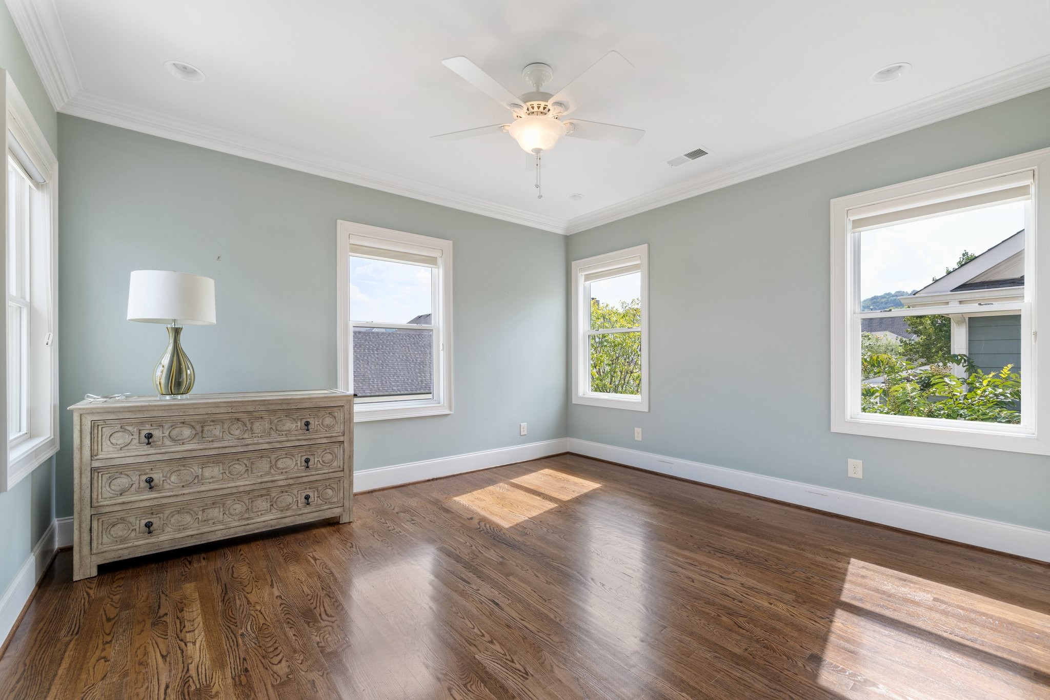 2019 Tabitha Drive Franklin, TN 37064 - Photo 51 of 69 a view of room with window ceiling fan and hardwood floor