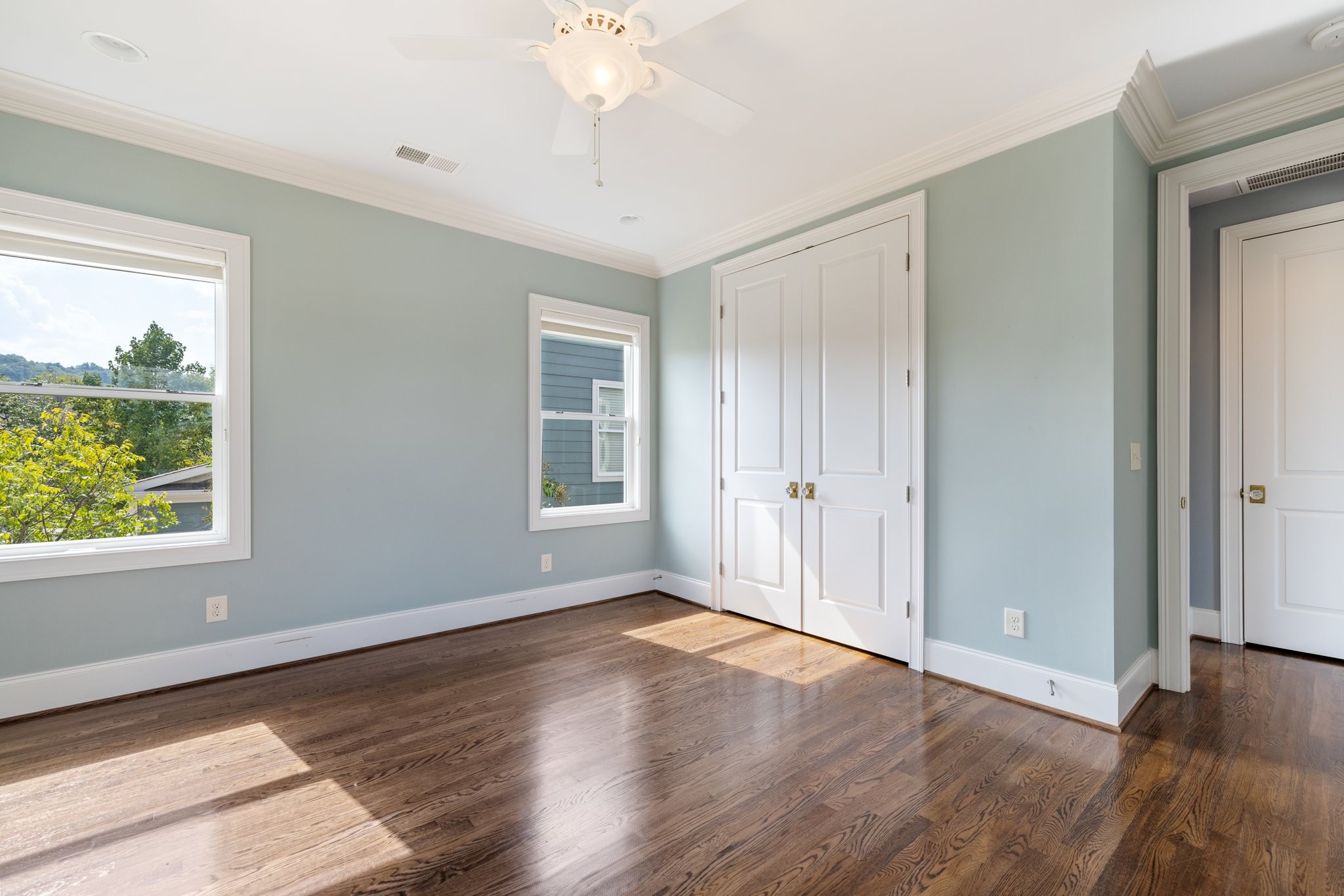 2019 Tabitha Drive Franklin, TN 37064 - Photo 52 of 69 an empty room with wooden floor and windows