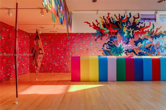 a house with trees in front of it