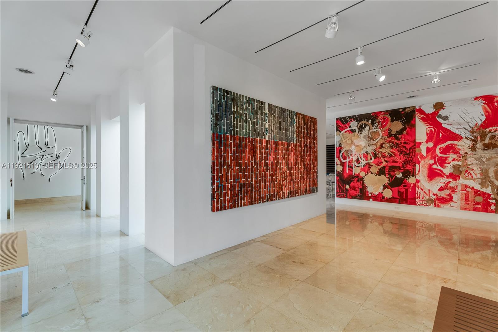 5 Harbor Point Key Biscayne, FL 33149 - Photo 9 of 81 a view of an empty room with a painting on the wall