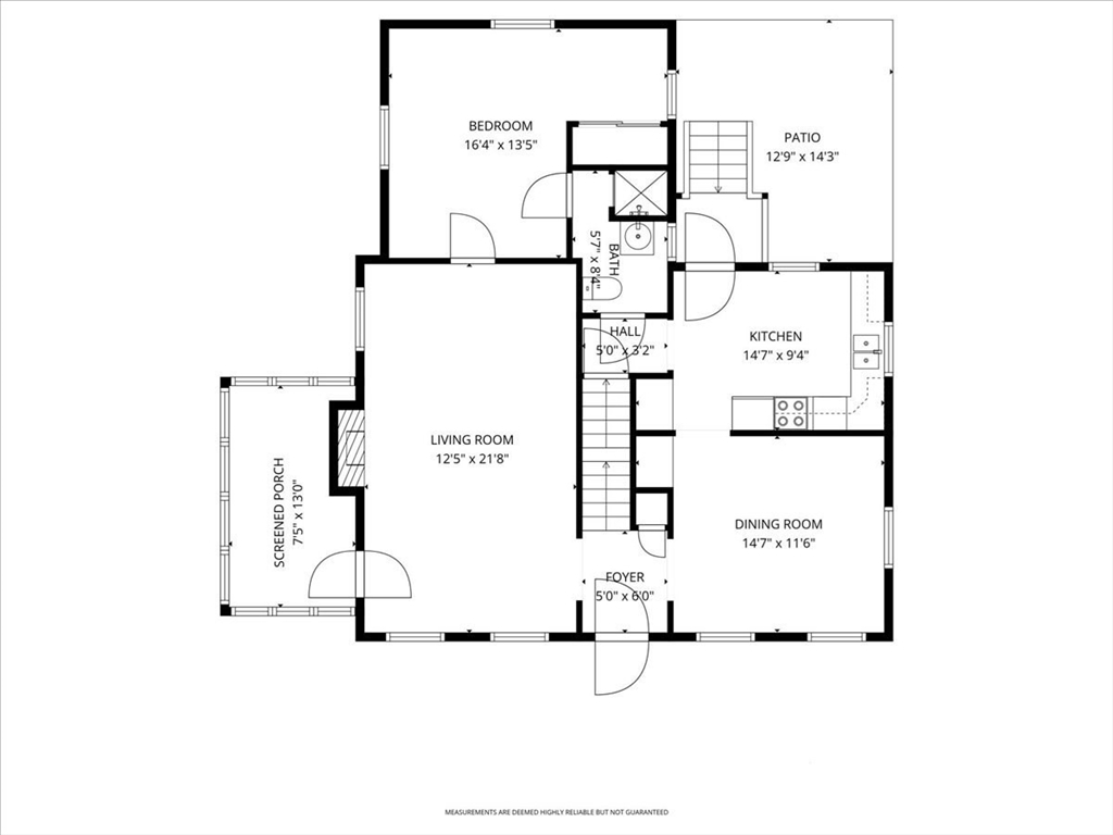 46 Park Street Dedham, MA 02026 - Photo 32 of 35 a picture of a floor plan