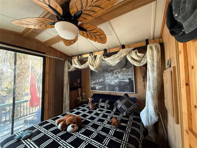 a room with musical instruments