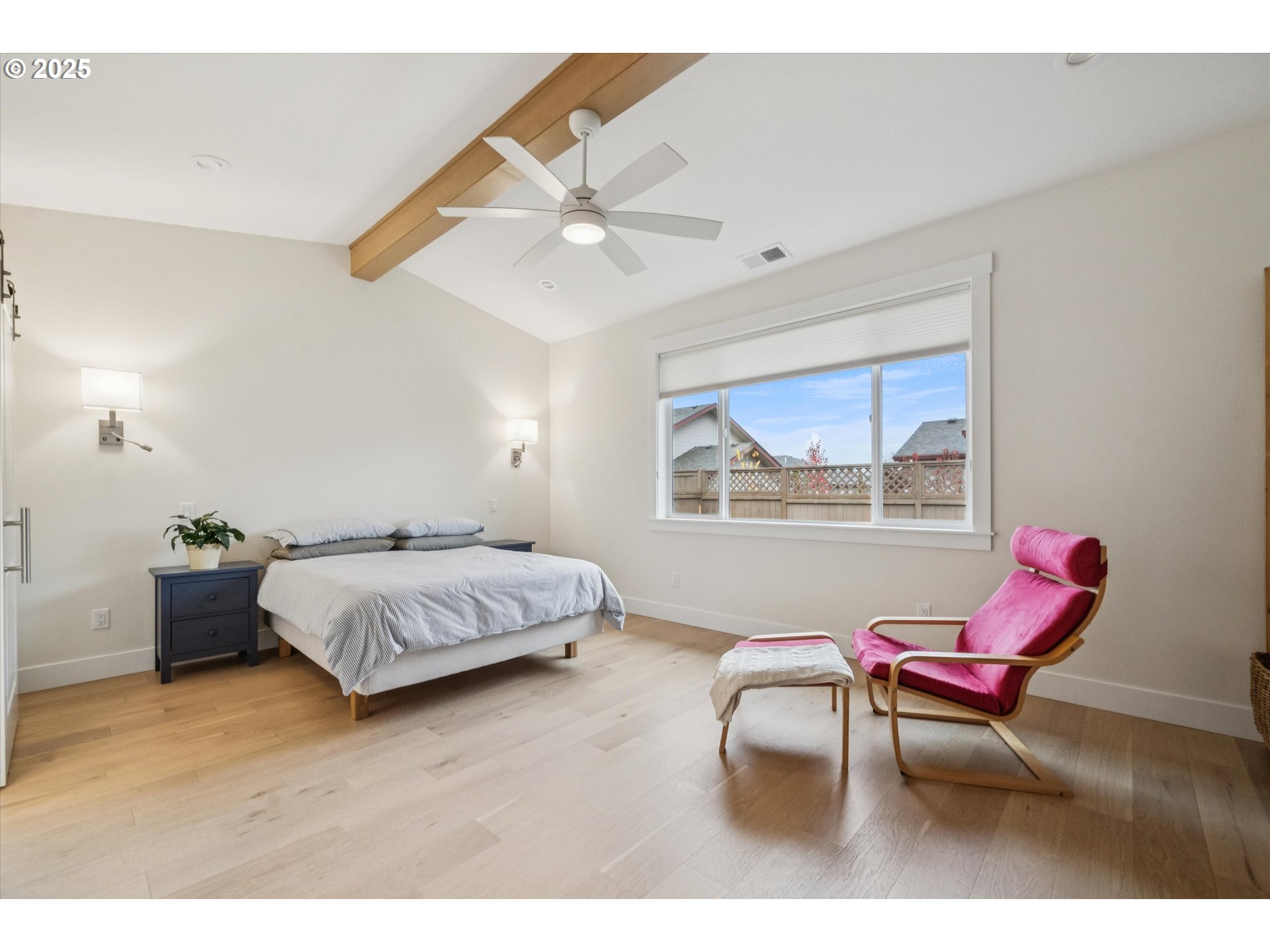 224 Southwest 18th Avenue Canby, OR 97013 - Photo 19 of 40 a bedroom with a bed chair and window