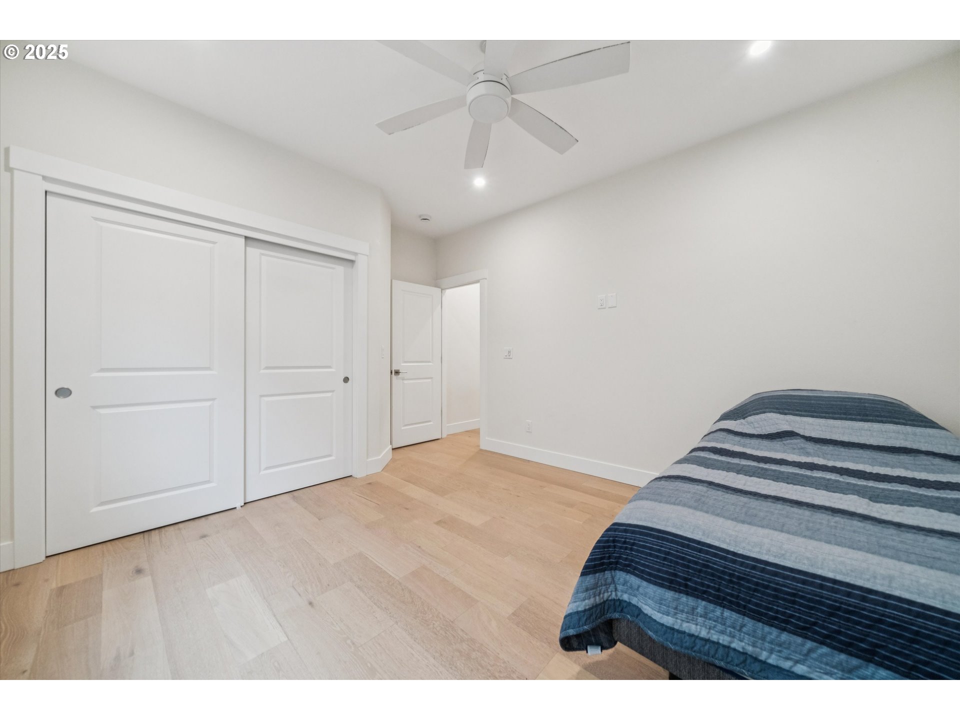 224 Southwest 18th Avenue Canby, OR 97013 - Photo 32 of 40 a view of a room with wooden floor and closet