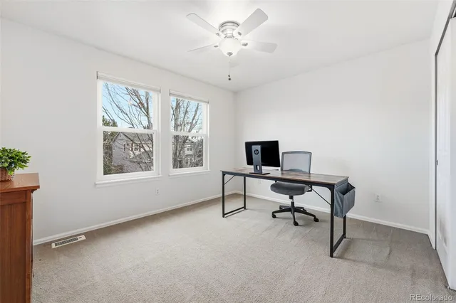 a view of a workspace with a window